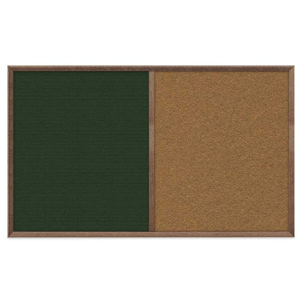 Slim Style Indoor Enclosed Corkboard, 18